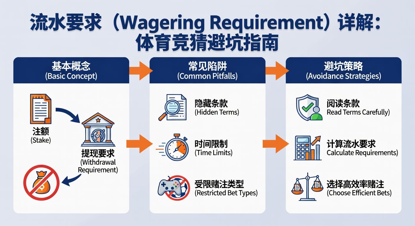 流水要求wagering requirement详解：计算方法与满足攻略