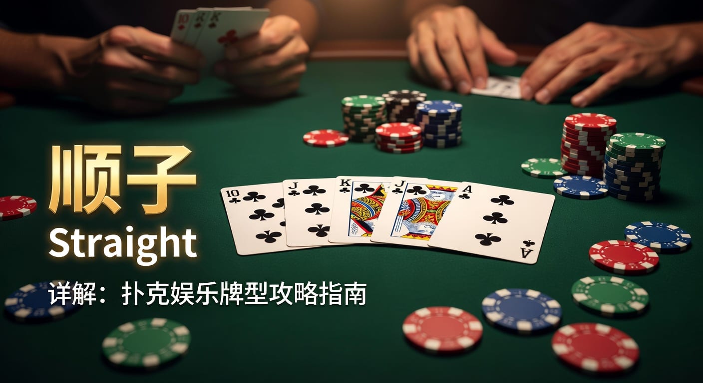 顺子 Straight 详解：牌型规则与竞猜技巧