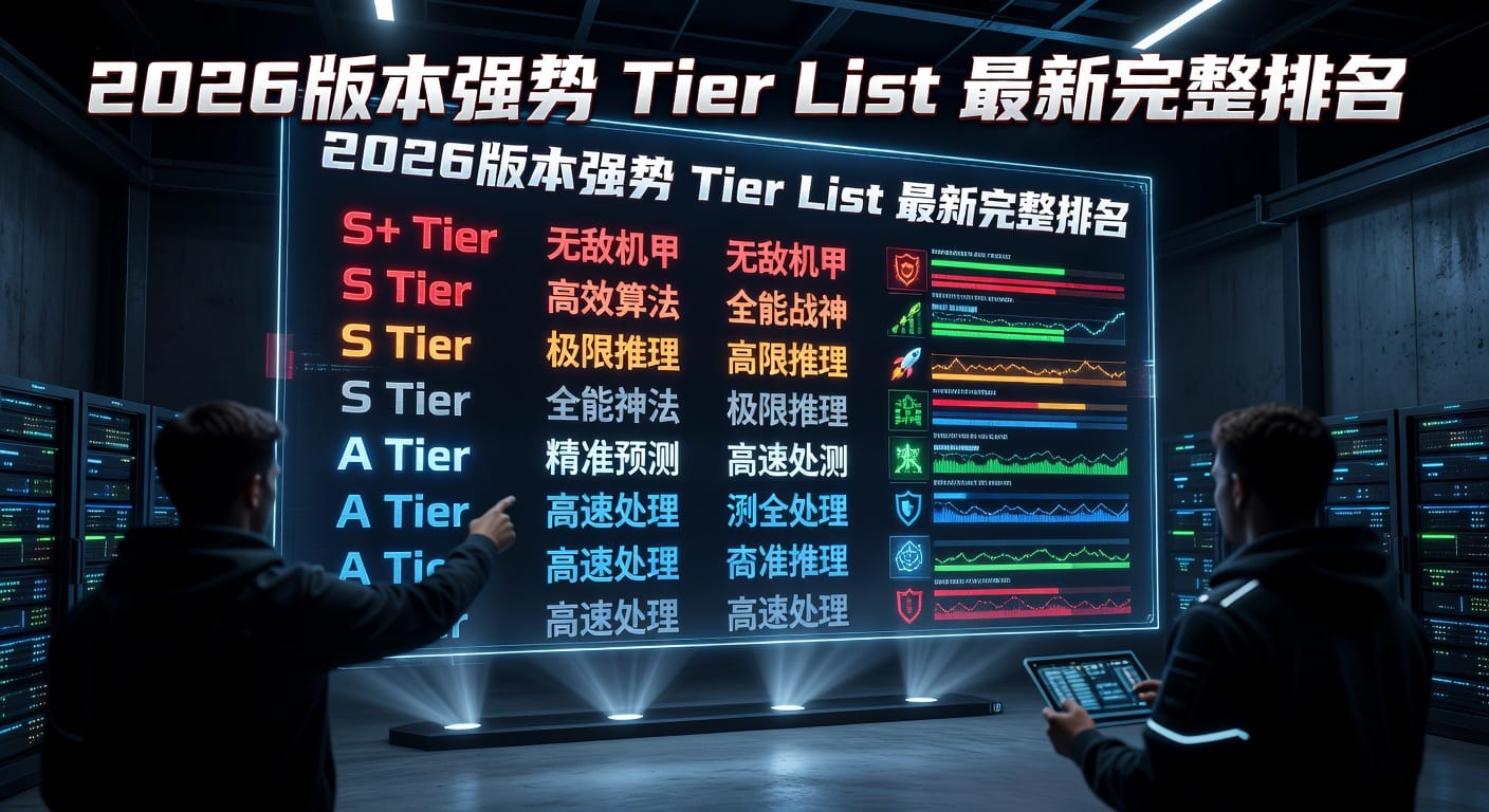 版本强势 Tier List 最新S级排名