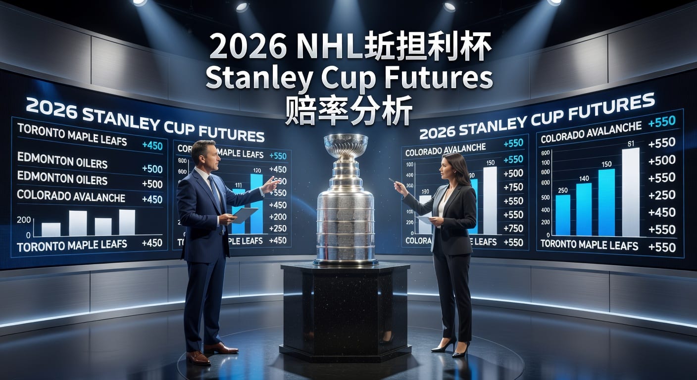 NHL斯坦利杯 Stanley Cup Futures 2024赔率预测热门球队