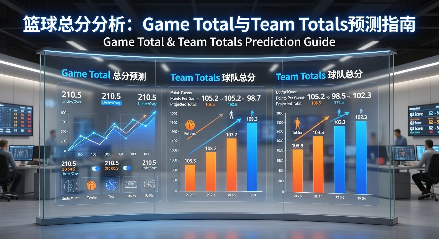 篮球总分 Game Total Team Totals 分析指南