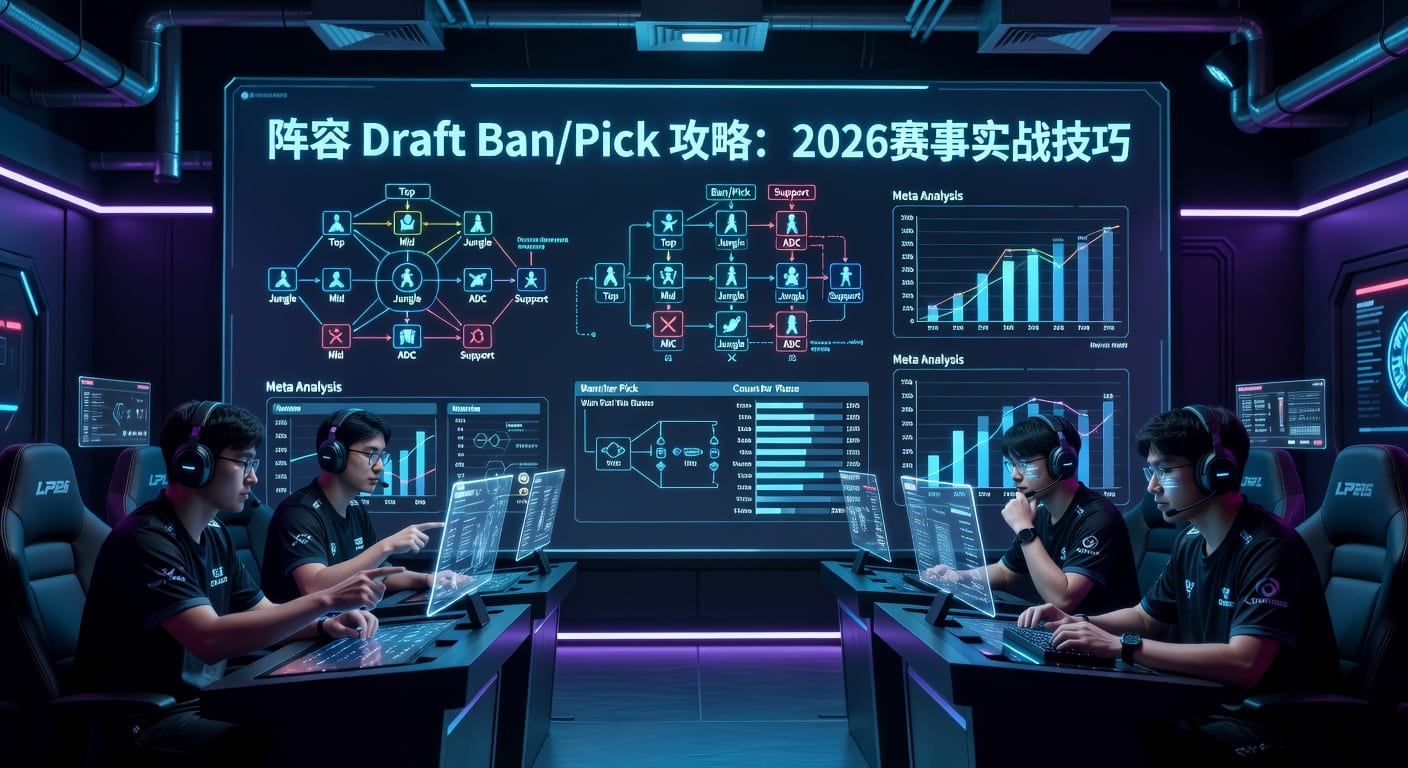 阵容Draft Ban/Pick攻略：电竞选人技巧分析