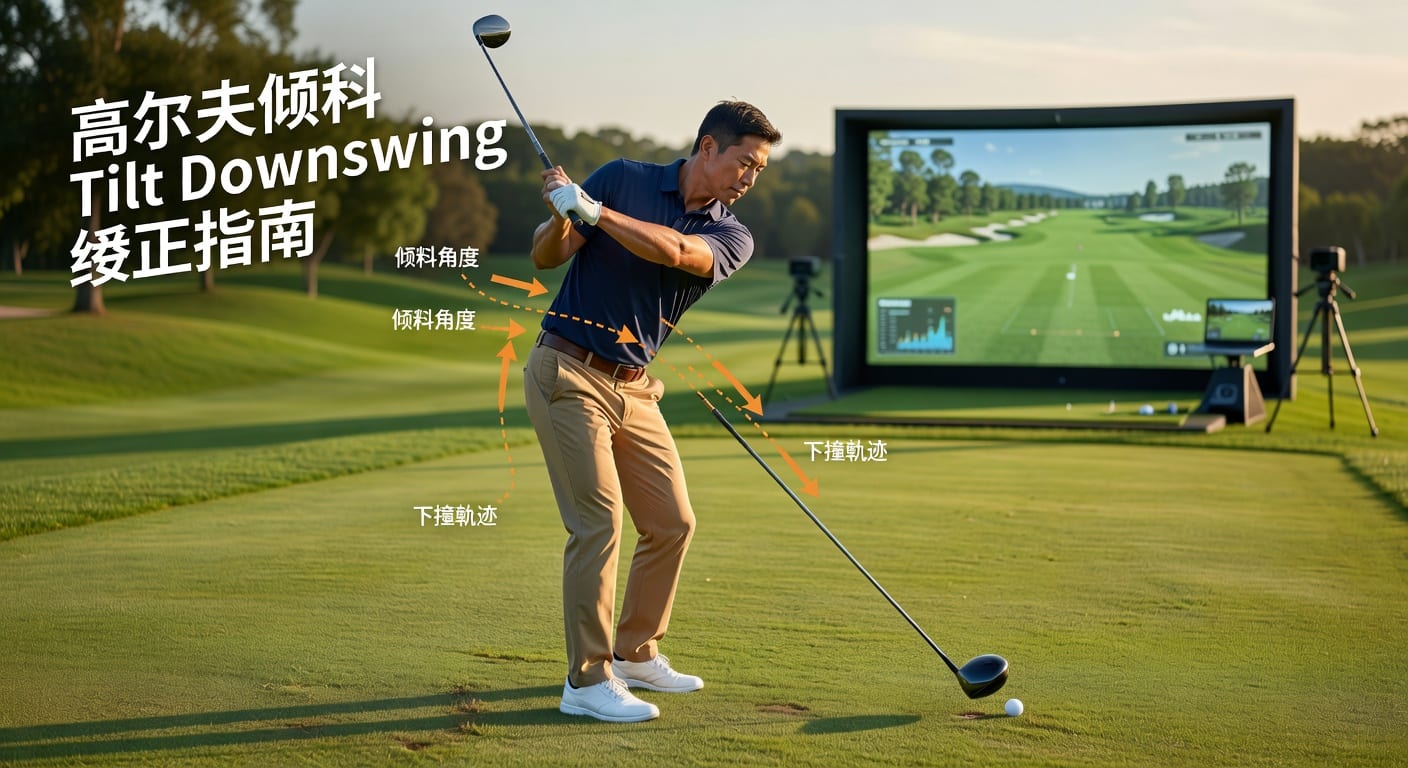 倾斜 Tilt Downswing：高尔夫下挥杆倾斜问题解析与优化