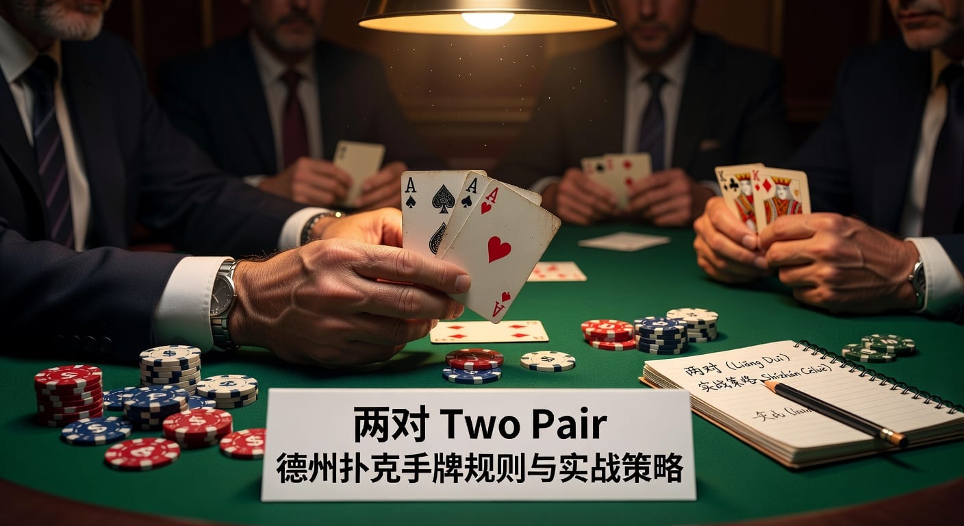 两对 Two Pair 详解：扑克胜率策略指南