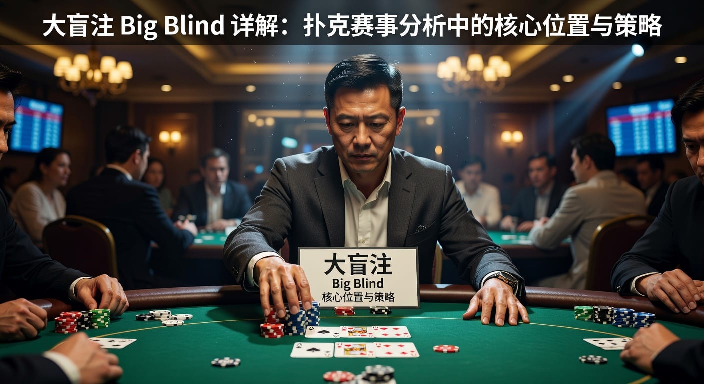 大盲注 Big Blind 详解：扑克赛事分析策略