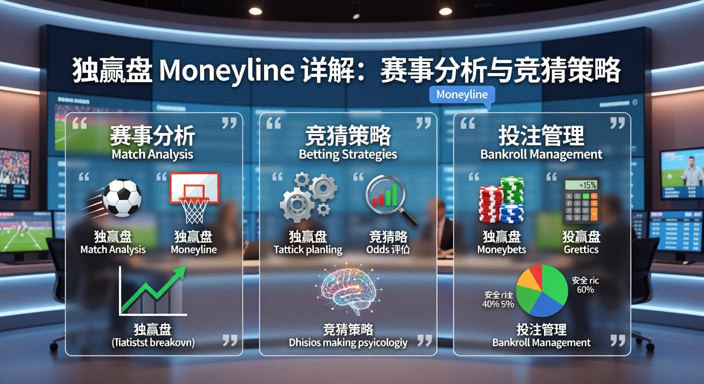 1X2 独赢 Straight Bet Moneyline 指南