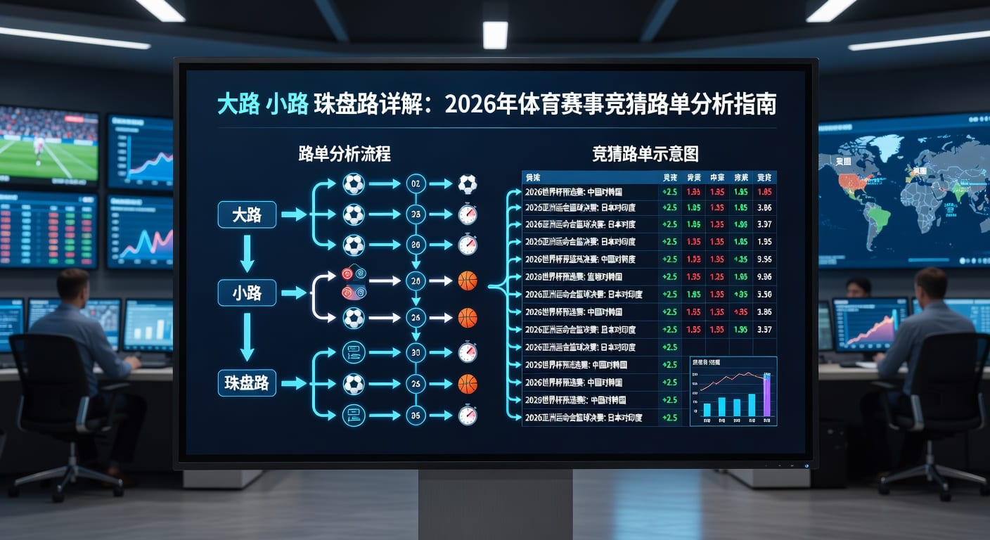 大路竞猜分析技巧：提升赛事预测准确率