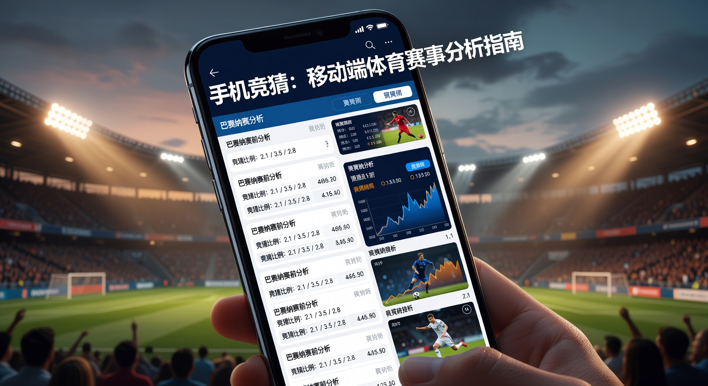 手机体育竞猜指南：移动赛事分析攻略