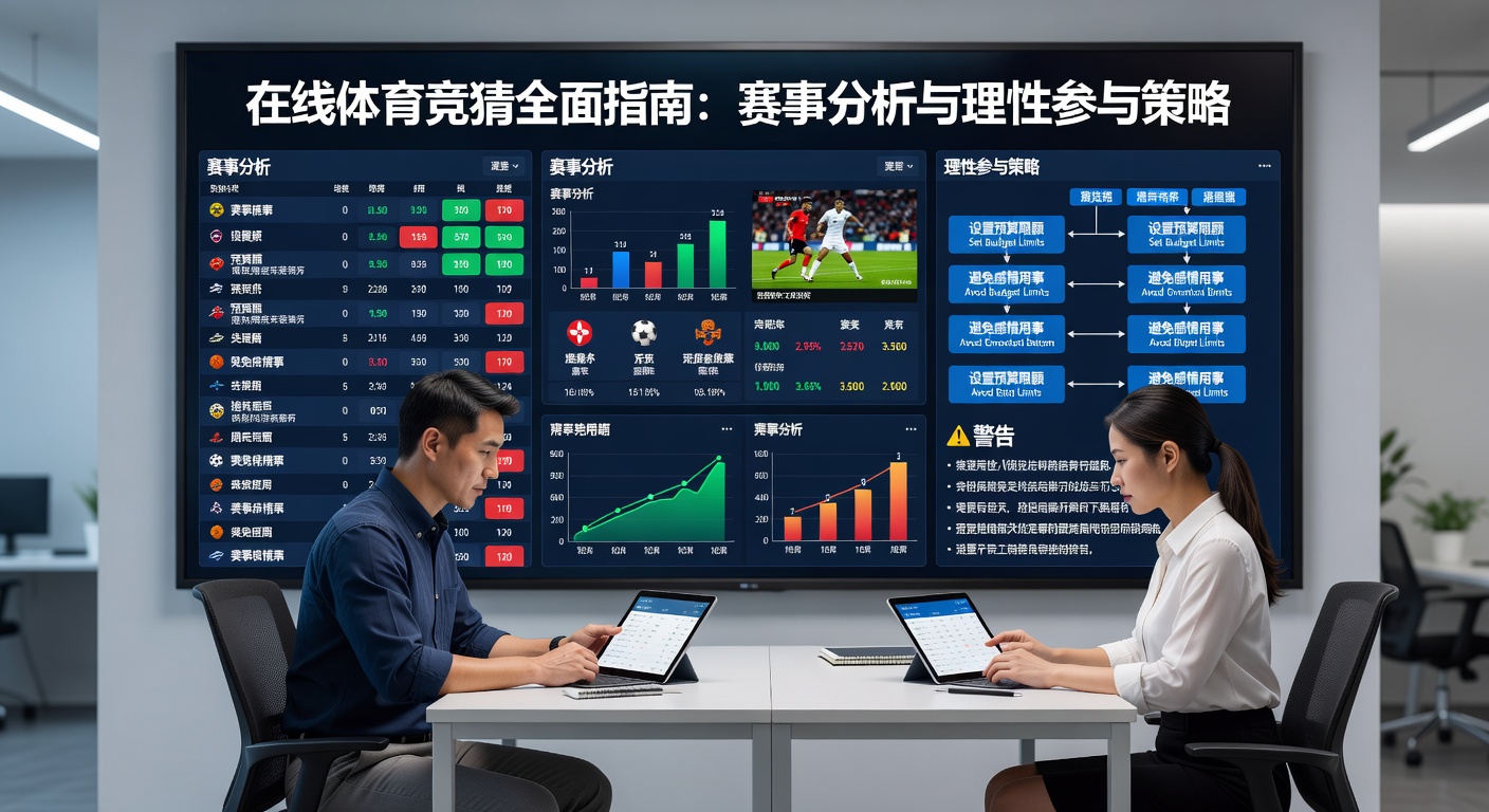 在线体育竞猜指南：赛事分析技巧+理性参与