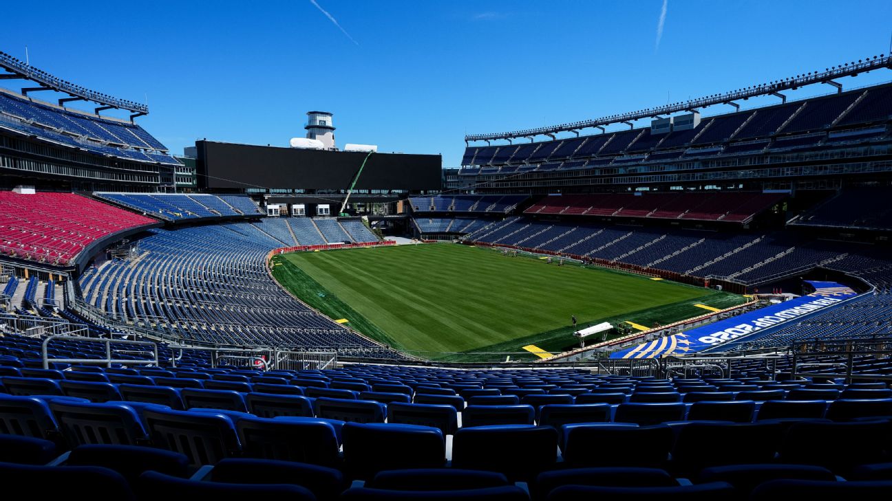 NFL球场大改造：11座美式橄榄球场如何变身世界杯草皮